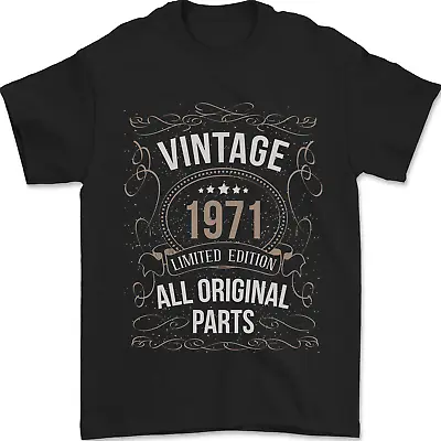 Buy 53rd Birthday Limited Edition 1971 Mens T-Shirt 100% Cotton • 8.49£