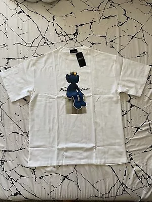 Buy FOUR BASIC High Quality Blue Elmo T-Shirt/ Size: XL • 57.64£