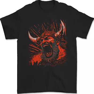 Buy Warrior Cry Viking Valhalla Odin Norse Gods Mens T-Shirt 100% Cotton • 8.49£