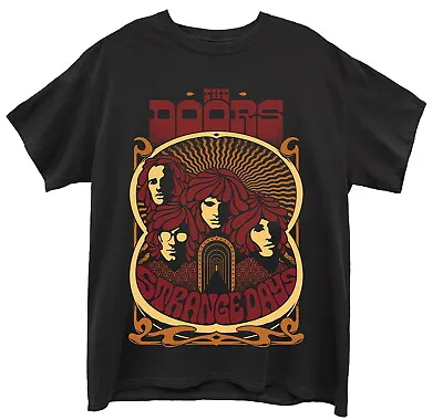 Buy The Doors Strange Days Vintage Poster Black T-Shirt NEW OFFICIAL • 14.89£