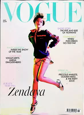 Buy Vogue Uk Magazine May 24-zendaya • 7.95£