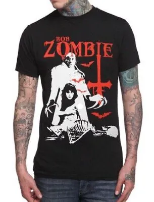 Buy Officially Licensed Rob Zombie Nosferatu Mens Black T Shirt Rob Zombie Tee • 16.95£
