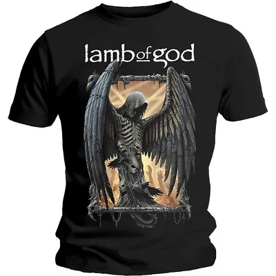 Buy Lamb Of God Winged Death T-Shirt OFFICIAL • 16.59£