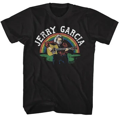 Buy Grateful Dead Jerry Garcia Band Acoustic Rainbow Men's T Shirt Psychedelic Rock • 40.37£