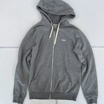 Buy VANS Hoodie Extra Small Grey Mens Hooded Sweatshirt Zip Up Hoody • 14.88£