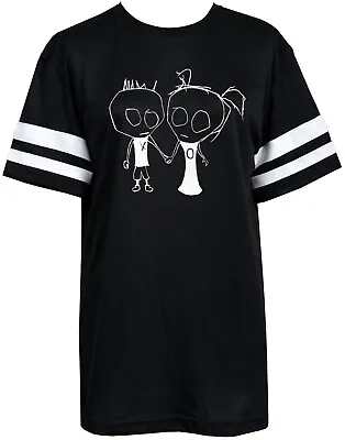 Buy Womens Emo Mesh Net American Football T-Shirt Baggy Slouch 90s Grunge Monsters • 24.99£