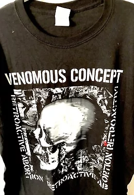 Buy Venomous Concept T-Shirt L Retroactive Shirt Brutal Truth Blood From The Soul • 14.99£