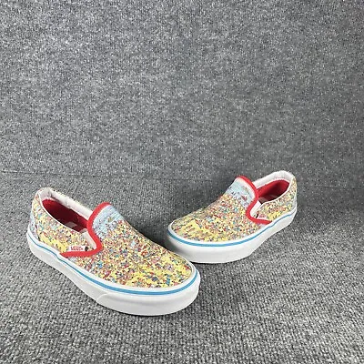 Buy Vans X Where's Waldo? Children Slip-On Sneakers -  Find Steve Beach Size 3.5 W 5 • 23.62£