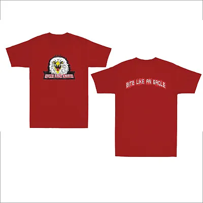 Buy Eagle Fang Karate Shirt 80's Film Cobra Kai Dojo Front & Back Print Men T-shirt • 18.99£