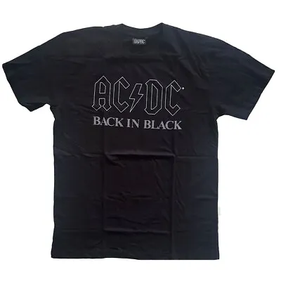 Buy T Shirt AC/DC ACDC Back In Black • 15.99£