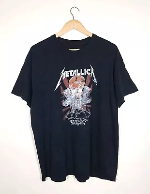 Buy Metallica Soon You'll Please Their Appetite 2019 T Shirt Black Womens UK 16 • 20£