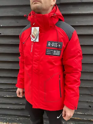 Buy Reebok Men's One Series Siberian Down Winter Jacket / RRP £250 / Red Black • 30£