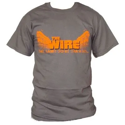 Buy The Wire Mens T Shirt Official Crew Neck Short Sleeved Game Done Charcoal Small • 10£