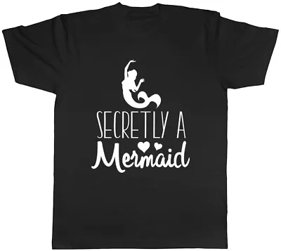Buy Secretly A Mermaid Womens Ladies Regular Fit T-Shirt • 8.99£