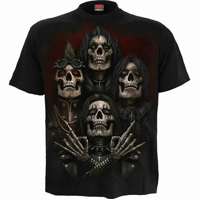 Buy SPIRAL DIRECT FACES OF GOTH BLACK T SHIRT/Tattoo/Skull/Rock/Tribal/Top • 16.99£