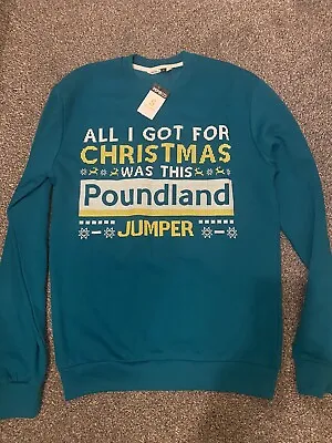 Buy Unisex  All I Got For Christmas Was This Poundland Jumper   Size Small • 15£