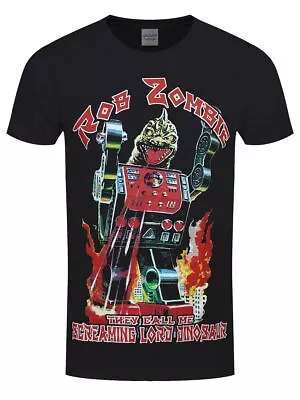 Buy Rob Zombie T-shirt Lord Dinosaur Men's Black • 16.99£