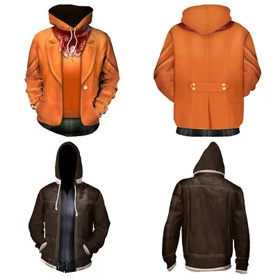 Buy Cosplay Resident Evil 4 Ashley 3D Hoodies Adult Sweatshirts Jackets Coat Costume • 15.60£