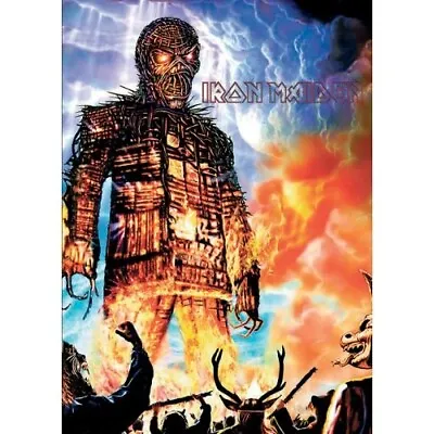 Buy Iron Maiden Wicker Man Postcard, Official Licensed Rock Band Merch • 1.50£