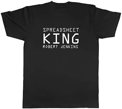 Buy Personalised Spreadsheet King Mens Unisex T-Shirt Tee • 8.99£