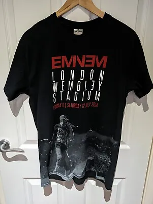 Buy Eminem Wembley London 2014 T-shirt Medium • 4.99£