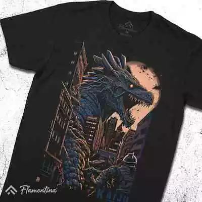 Buy Kaiju City Attack T-Shirt Horror Godzilla Kong Giant Japanese Monster King E196 • 9.99£
