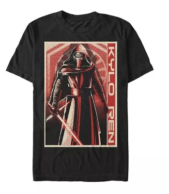 Buy Star Wars - Episode 7 - Kylo Ren Dark Villain - Men's T-Shirt Small • 2£