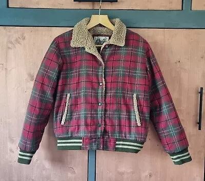Buy Rumble 59 Lumberjack Check Warm Bomber Jacket Ladies Rockabilly  • 70£