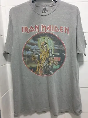 Buy Iron Maiden G Officially Licenced Killers Fade Graphic Band T Shirt Rare XL 48  • 18.30£