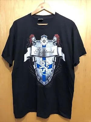 Buy Retro FOTL Nightwish Graphic Print Band T Shirt Large Mens • 19.99£