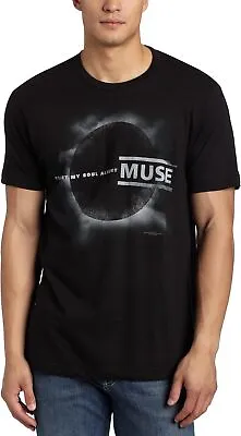 Buy Officially Licensed Muse Eclipse Mens Black T Shirt Muse Classic Tee • 17.95£