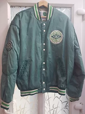 Buy Vintage  Umbro  Celtic Bomber Jacket Large • 150£