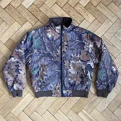 Buy Vintage Woolrich Advantage Camo Reversible  Jacket Winter Hunting Camouflage ￼ • 35£