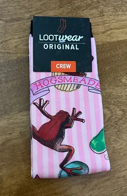 Buy Wizarding World Loot Crate Harry Potter Hogsmeade Crew Socks Adult Size 6-12 NEW • 11.57£