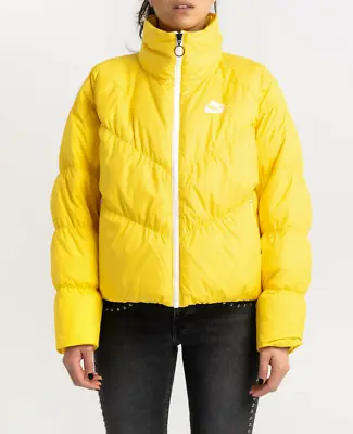 Buy Nike Sportswear Down Fill Loose Fit Puffer Jacket - Yellow Bv2879-703 - Women M • 99.99£