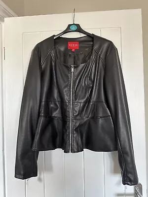 Buy Guess Ladies Faux Jacket XL Never Worn  • 50£