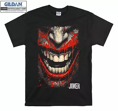 Buy Joker Movie Character Smile T-shirt Gift Hoodie Tshirt Men Women Unisex F227 • 11.99£