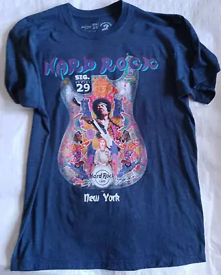 Buy Hard Rock Cafe Jimi Hendrix Tee Shirt 1980's. Sig Series 29 M/L Size. 40 Inch Ch • 6£