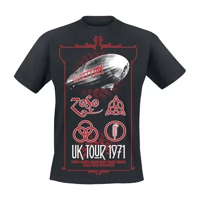 Buy Led Zeppelin - Uk Tour 1971 (NEW XL MENS T-SHIRT) • 18.02£