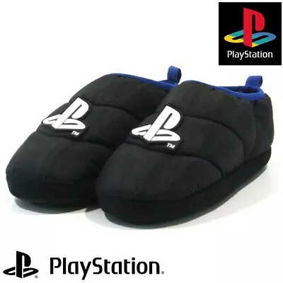 Buy Official Playstation Boys Gaming Slippers Warm Soft Fleece Mule Shoes Size 12-6 • 9.98£