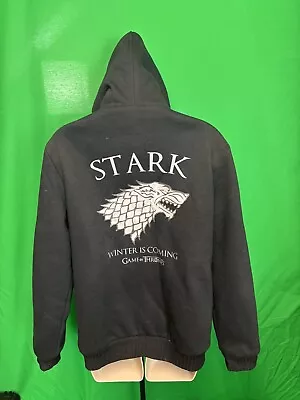Buy Game Of Thrones House Stark Wolf Logo Men Winter Hoodie Coat Sweater Jacket • 35£