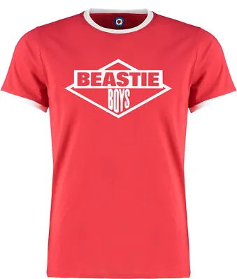 Buy Beastie Boys Quality Ringer T-Shirt - 5 Colours • 16.99£
