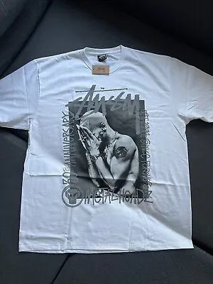 Buy Stussy Metalheadz 30 Tshirt White XL Brand New • 99.99£