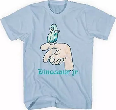 Buy Officially Licensed Dinosaur Jr Bird Mens Light Blue T Shirt Classic Tee • 16.50£