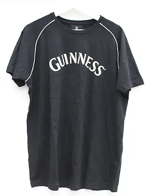Buy Vintage GUINNESS T Shirt Black Double Sided Short Sleeve Men's Large L • 14.99£