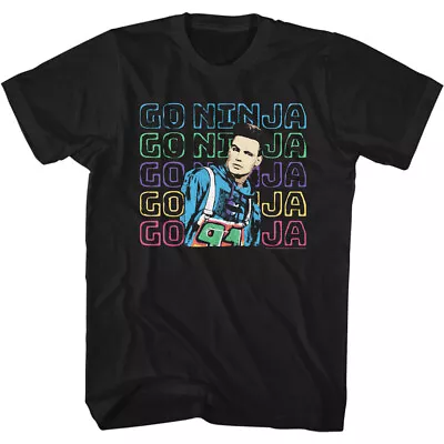 Buy Vanilla Ice 90's Hip Hop Rapper Go Ninja Go Lyrics Men's T Shirt Music Merch • 39.89£