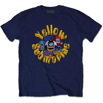 Buy The Beatles Yellow Submarine Baddies Official Tee T-Shirt Mens • 15.99£