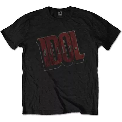 Buy Billy Idol Vintage Logo Official Tee T-Shirt Mens • 15.99£