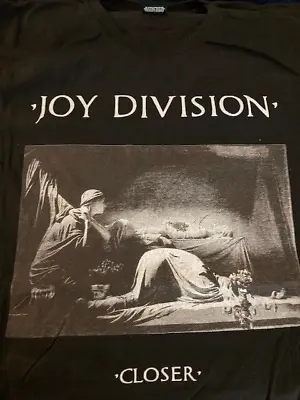 Buy JOY DIVISION  Closer  T Shirt Size LARGE • 23.61£