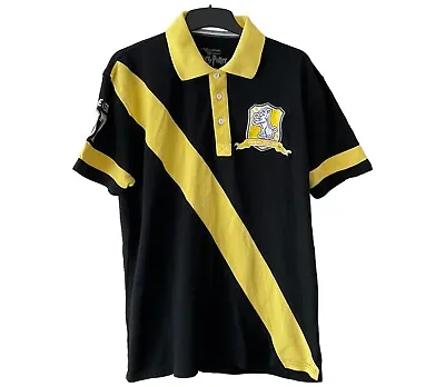 Buy Hufflepuff Quidditch Seeker 07 Polo Shirt Size L Wizarding World - Preloved GC • 26.99£